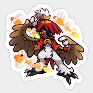 Hisuian Decidueye Sticker